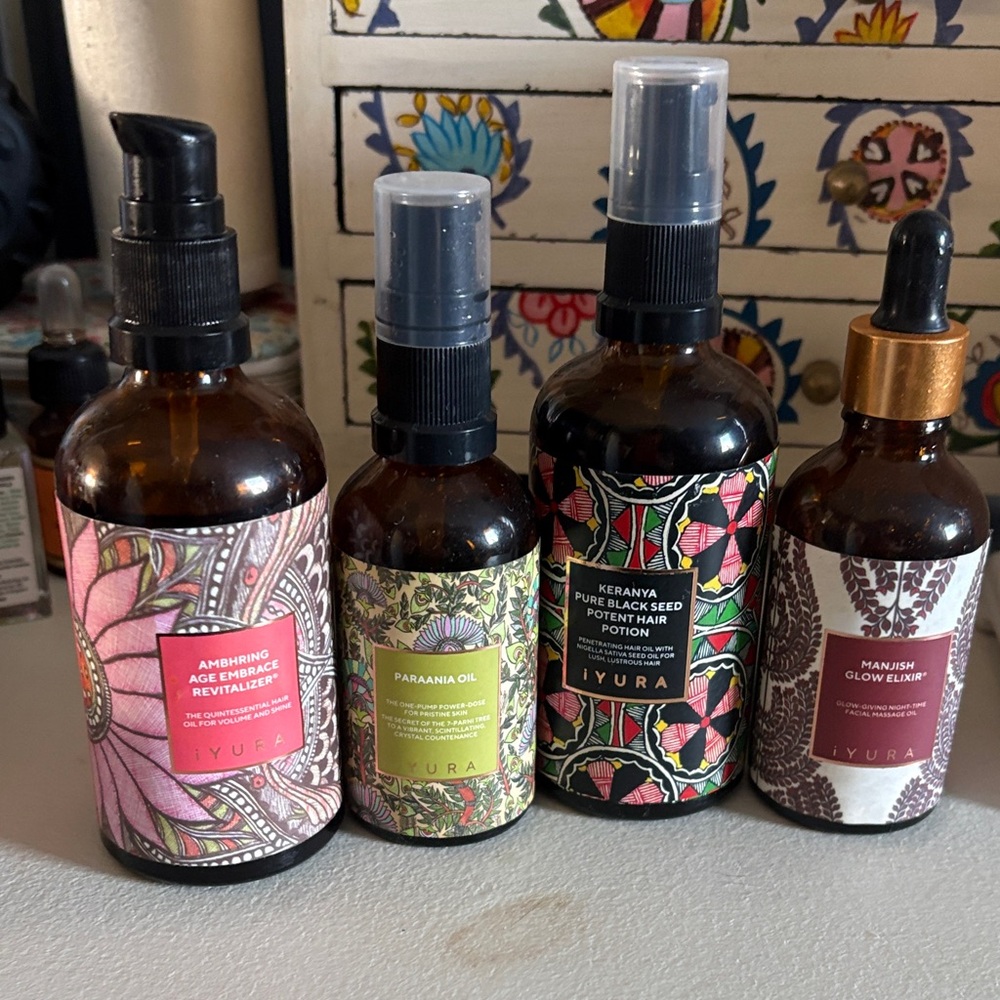 Skincare Serum & Face Oil Set - Multicolor luxury set
